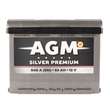 Автомобильный аккумулятор AGM Silver Premium 6CT 65Ah R+