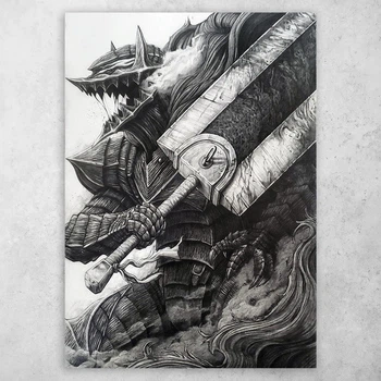 Плакат постер CupKit "Берсерк / Berserk" №13 А4 21х29,7 см