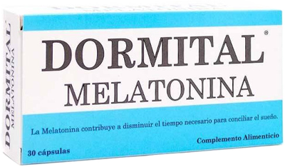 Дієтична добавка Pharma OTC Dormital Melatonin 30 капсул (8436017721539)