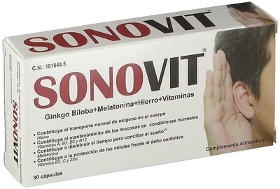 Дієтична добавка Pharma OTC Sonofin 30 капсул (8436017722185)