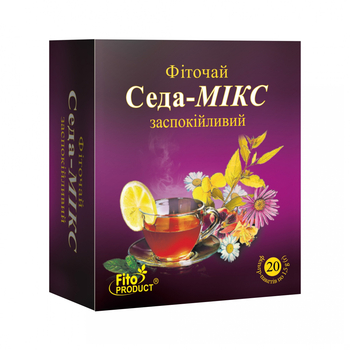 Фіточай "Седа-мікс"заспокійливий Fitoproduct 20 ф/п