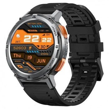 Наручные мужские смарт часы Kospet Tank T2 Silver (12387)