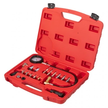 Компрессометр для дизельных двигателей INTERTOOL AT-4002 Красно-черный (51179)