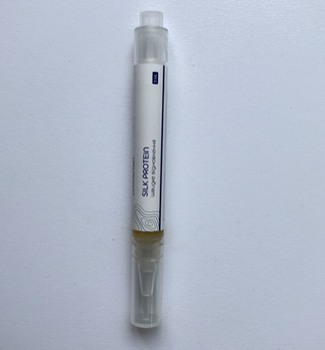Засіб для швидкого відновлення поверхні нігтя «Silk protein» (Протеїни шовку) Podoestet, 3 мл (олівець)