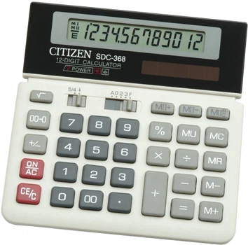 Калькулятор Citizen SDC368 (KALSDC368)