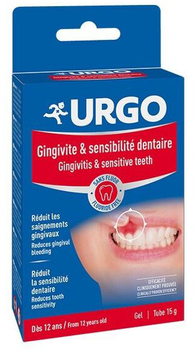 Żel do leczenia zapalenia dziąseł i nadwrażliwości zębów Urgo Gingivitis 15 g (3664492000374)