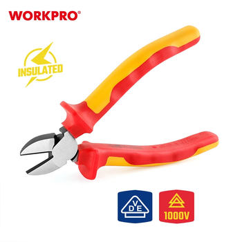 Бокорезы диэлектрические WORKPRO 160 мм EN/IEC 60900 10000V PRO PLUS WP342008