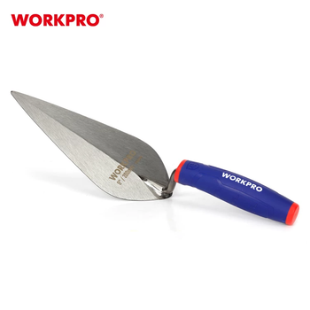 Кельма будівельна WORKPRO "крапля" 200 мм, вуглецева сталь, м'яка ручка PRO WP322009