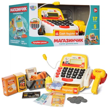 Кассовый аппарат игрушечный с микрофоном M 4392 I UA