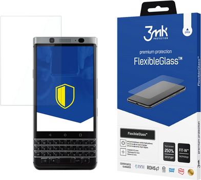 Гібридне захисне скло 3MK FlexibleGlass для Blackberry KeyOne (5901571144757)