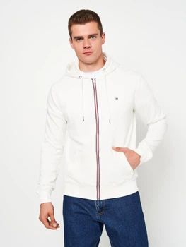Толстовка на блискавці чоловіча Tommy Hilfiger 11213.3 XL (50) Молочна