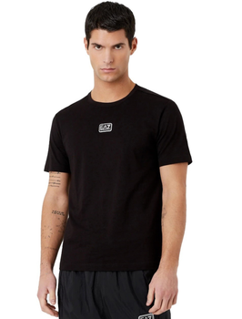 Футболка чоловіча EA7 Train Core Id M Label Tee XL Black (8056787066366)