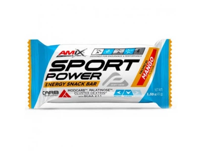 Энергетический батончик Amix Sport Power Energy Snack Bar 45 грамм Вкус Тропический манго