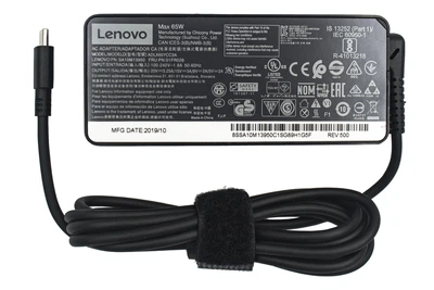 Блок живлення Lenovo ThinkPad T470 T480 T480 5V2A 9V2A 12V3A 15V3A 20V3.25A 65W Original PRC (ADLX65YCC3A)