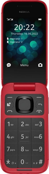 Telefon komórkowy Nokia 2660 DualSim Red (NK-2660 Red)