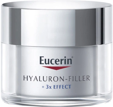 Денний крем проти зморшок Eucerin Hyaluron-Filler SPF 15 для сухої та чутливої шкіри 50 мл (4005800634857)