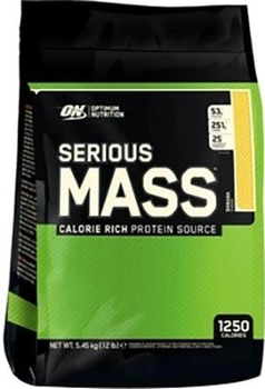 Gainer Optimum Nutrition Serious Mass 5455 g Czekolada (5060469985206)