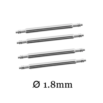 Шпильки крепления спрингбар для наручных часов 24 мм (4 шт) 1,8 мм SPR2418ST