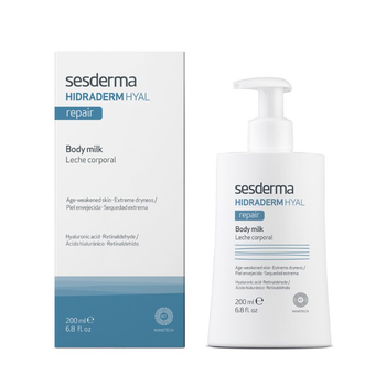 Mleczko do ciała Sesderma Hidraderm Hyal nawilżające 200 ml (8429979418449)