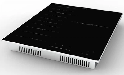 Индукционная варочная панель Luxor Dienlich 455 BK Pro SS Keep Warm + защитная рамка стекла с функцией Stop and GO