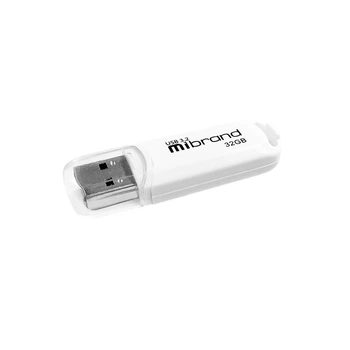 Флеш-накопичувач Mibrand USB 3.2 Gen1 Marten 32GB White (MI3.2/MA32P10W)