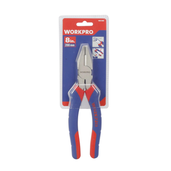 Плоскогубці WORKPRO 200 мм Ni-Fe PRO W031006