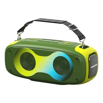 Портативная беспроводная колонка Hopestar A30 Party 70W 7 ЧАСОВ работы защита от влаги IPX5 зеленый-желтый