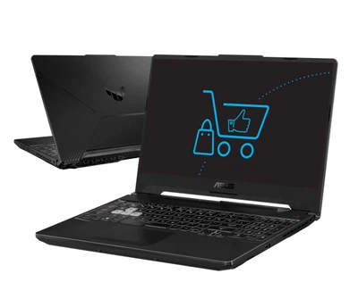 Ноутбук ASUS TUF Gaming F15 / i5-11400H / 32 GB ОЗП / Накопитель 512 GB / NVIDIA GeForce RTX 3050 + Intel UHD Graphics / 144Hz LED, IPS / Ігровий - Уцінка