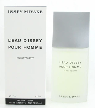 Тестер Туалетная вода для мужчин Issey Miyake L'Eau Dissey Pour Homme 125 мл