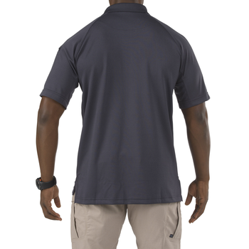 Футболка поло тактична з коротким рукавом 5.11 Tactical Performance Polo - Short Sleeve Synthetic Knit Charcoal XL (71049-018)