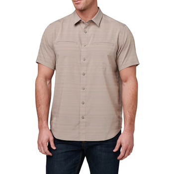 Сорочка тактична 5.11 Tactical Ellis Short Sleeve Shirt Titan Grey XL (71207-020)
