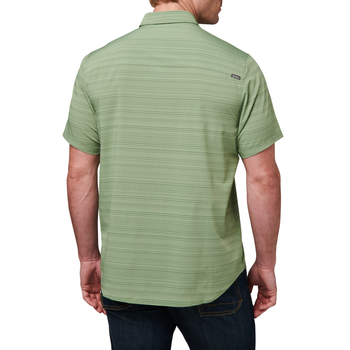 Сорочка тактична 5.11 Tactical Ellis Short Sleeve Shirt Desert Sage 2XL (71207-512)