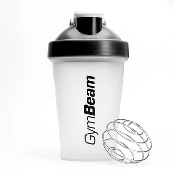 GymBeam Шейкер Blend Bottle прозрачно-чорний 400 мл