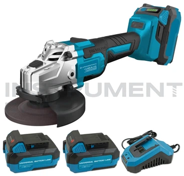 Болгарка аккумуляторная Kraissmann 1252 AWS-BL 20UL (бесщёточная, 20В, 2 аккумулятора 4 А/ч, зарядное устройство)