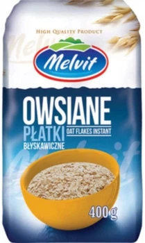 Овсяные хлопья быстрого приготовления Melvit 400 г (5906827010152/5906827014358)