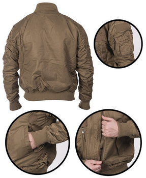 Куртка тактическая Mil-Tec 10404619 Койот-М