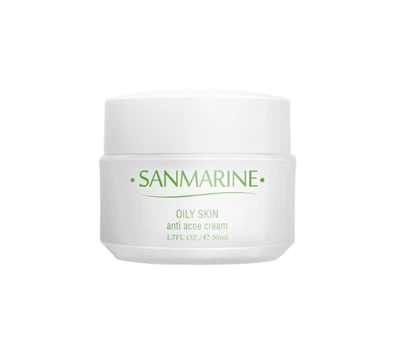Sanmarine oily skin ANTI-ACNE CREAM себорегулюючий крем 50мл