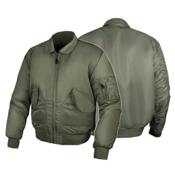 Тактична куртка Mil-Tec Basic cwu Бомбер Олива 10404501-М