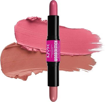 Двухсторонние кремовые румяна - NYX Professional Makeup Wonder Stick Blush 02 - Honey Orange and Rose (2x4g) (981890-1272221-2)