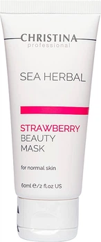 Маска для нормальної шкіри Christina Sea Herbal Beauty Mask Strawberry 250ml (639042-52785290-2)