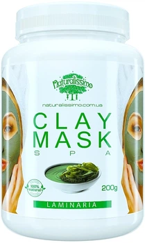 Глиняна маска для обличчя з ламінарією - Naturalissimo Clay Mask SPA Laminaria 200g (985516-1278543-2)