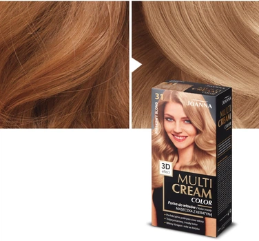 Краска для волос Joanna Multi Cream Colour Permanent Color 3D Effect 31 - Песочный блонд (788150-1316535-2)