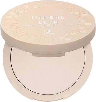 Тональная крем-пудра для лица - Lumene Blur Longwear Powder Foundation SPF 15 (10g) (1032389-1367385-2)