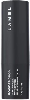 Матовая помада для губ - LAMEL Make Up Powder Drop Matte Lipstick 401 (3.8g) (1033552-1369182-2)