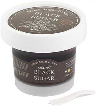 Маска-скраб для обличчя із чорним цукром - Vaseina Black Sugar 100ml (991753-1285107-2)