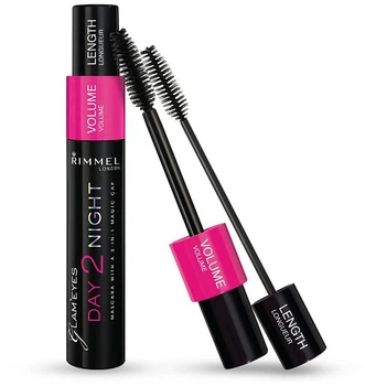 Тушь для ресниц Rimmel Day 2 Night Mascara 001 - Jet Black (9.5ml) (236172-1147491-2)