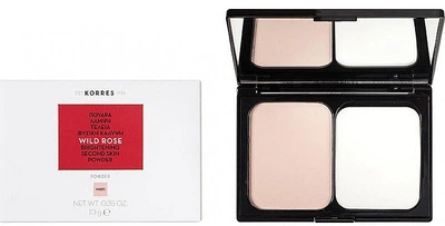 Осветляющая пудра для лица - Korres Wild Rose Brightening Second Skin Powder WRP2 (1032716-1681918842-2)