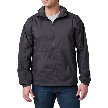 Куртка тактична демісезонна 5.11 Tactical Packable Windbreaker Jacket Volcanic S (48388-098)