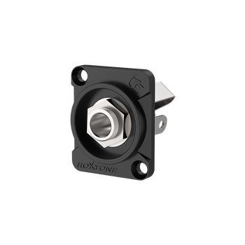 Разъём Roxtone RJ3FD-2-B панельный Jack 6.3 mm
