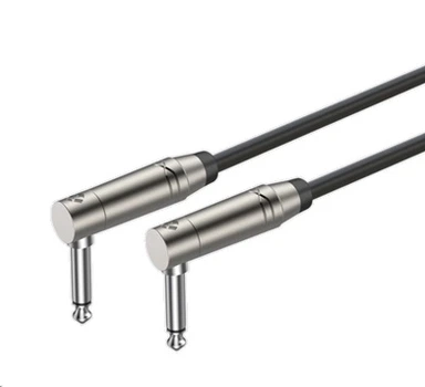 Готовый инструментальный кабель Roxtone SGJJ230L03, Jack-Jack, 0.3 м